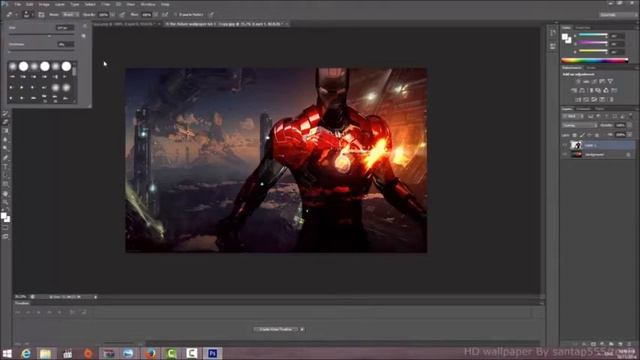 Creating of "LA Ciencia" 2014 wallpaper...(Iron man themed wallpaper_4X REWIND) смотреть онлайн