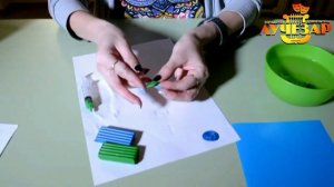 Мастер-класс. Пластилинография  «дерево из жгутиков»