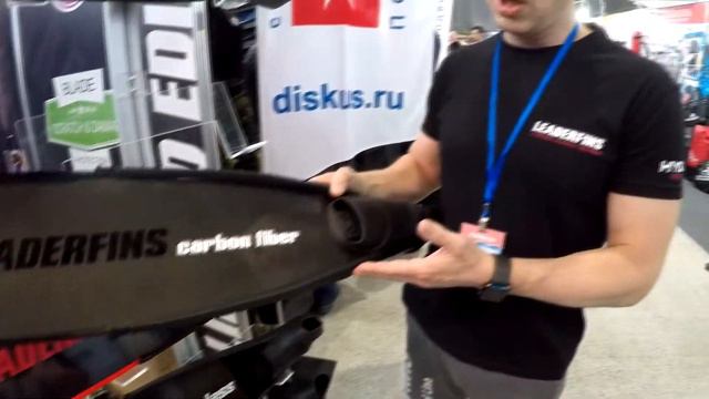 Ласты и лопасти LeaderFins на MoscowDiveShow 2018
