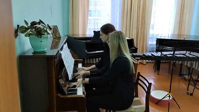 Итальянская полька для фортепиано в 4 руки, записанная С.Рахманиновым, посвящается С.И.Зилоти смотреть онлайн