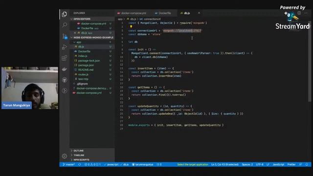 Working with docker compose by Tarun Mangukiya | GDG Surat смотреть онлайн