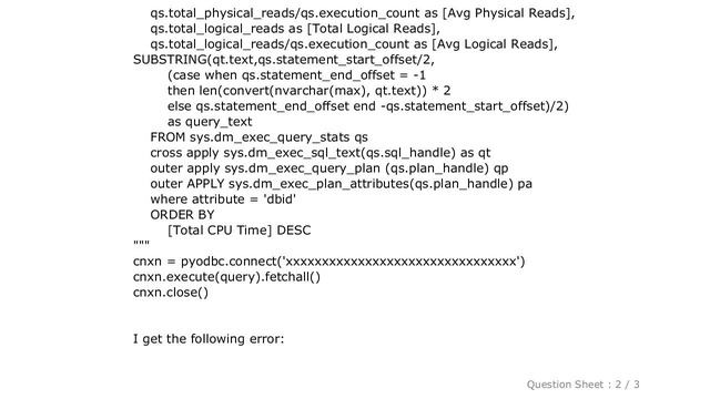 Pandas : pandas + pyodbc ODBC SQL type -150 is not yet supported смотреть онлайн