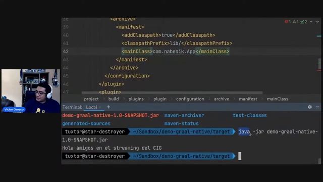 Hola mundo con GraalVM Native y Java 11 смотреть онлайн