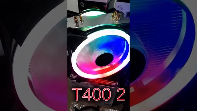 DISIPADOR CPU T400 2 SOCKET LGA 115X-1200-AM4-AM3 FAN COOLER смотреть онлайн