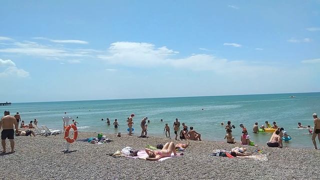 Крым 2019. Обзор Новофёдоровки. Отели, пляж и развлечения. смотреть онлайн