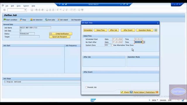 SAP Techno-Functional || Background Jobs || Schedule an MRP Background Job смотреть онлайн