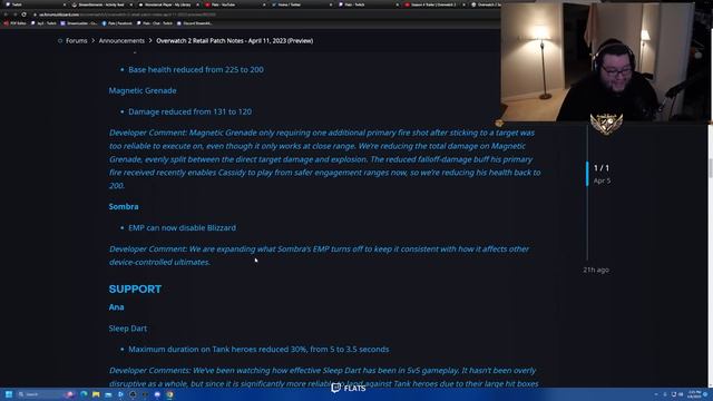 Brig is OVERPOWERED AGAIN!!! Season 4 Patch Notes for Overwatch 2 смотреть онлайн