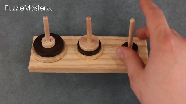 The GRUELING Tower of Hanoi WOODEN PUZZLE from Puzzle Master смотреть онлайн