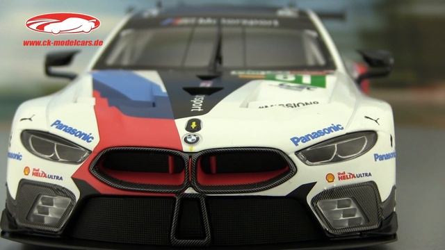 Ck-modelcars-video: BMW M8 GTE #81 24h LeMans 2018 Tomczyk, Catsburg, Eng Minichamps