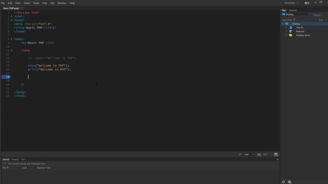 Basic Concept of PHP, About Variables, It's Datatypes and Display by Code Academy смотреть онлайн