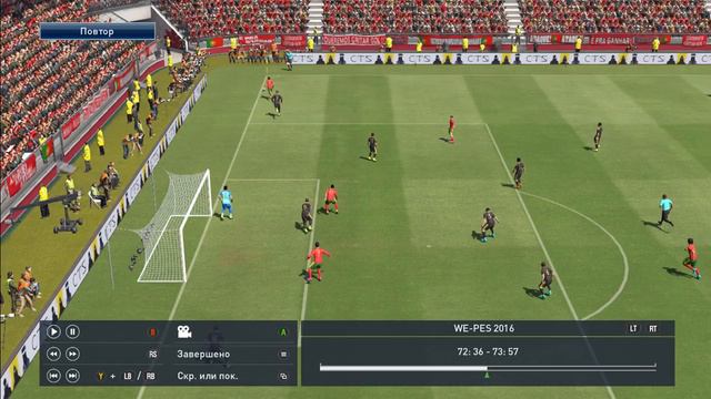 PES 2016 прикол с флажком и аутом смотреть онлайн