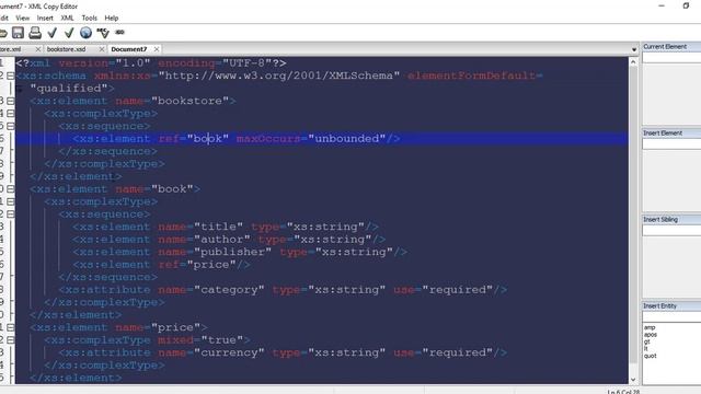 XML Schema LAB Excercise смотреть онлайн