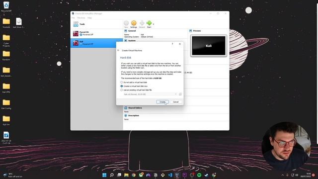 How to install Kali Linux on Windows 11 2023 | Virtualbox смотреть онлайн