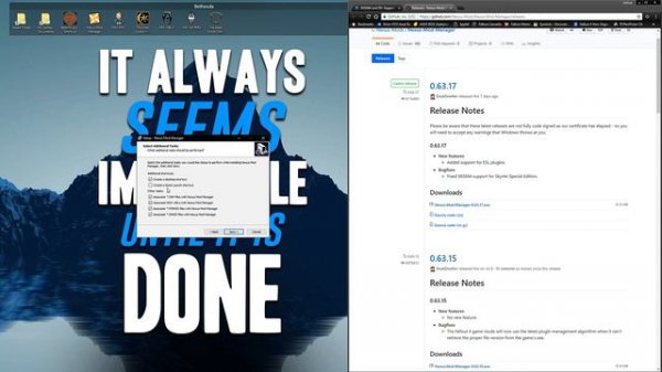 Skyrim SE - How to Get SKSE 64 Support for Nexus Mod Manager! + ESL Plugins