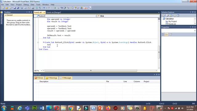 How to add | Clear Button | Power Function | Using Visual Basic | Windows Form App смотреть онлайн