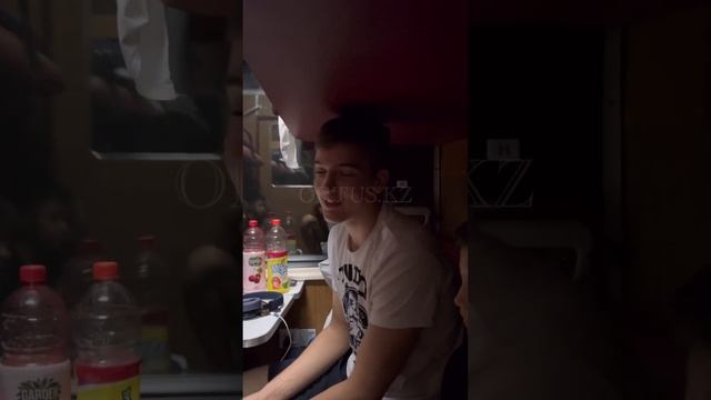 Интервью по дороге домой со сборов по дзюдо. Поезд, купе, беседа с детьми. Дзюдо в Астане ORTUS.KZ смотреть онлайн
