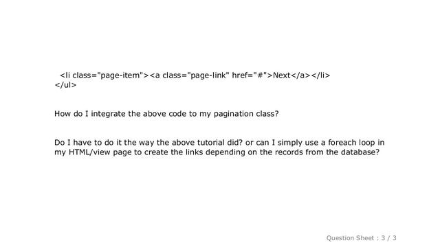 HTML : Codeigniter 3 pagination class with bootstrap 4 смотреть онлайн