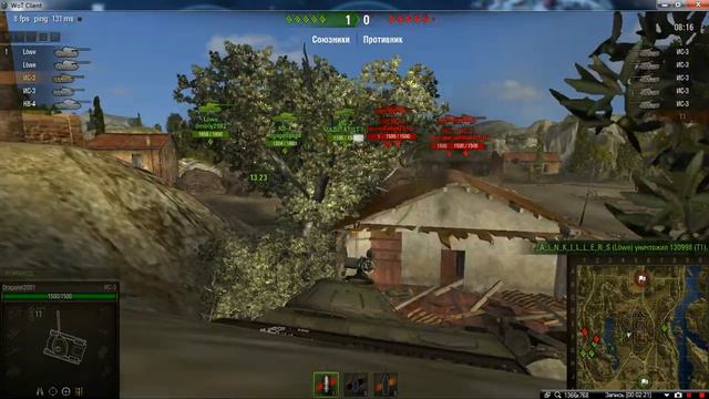 Режим игры командный бой в World Of Tanks