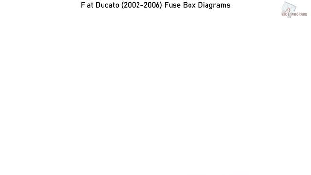Fiat Ducato (2002-2006) Fuse Box Diagrams смотреть онлайн