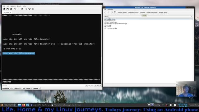 FreeBSD (FBSD) Tips-3 Transfer Android Data Very Easy. Install File-Transfer-Utility смотреть онлайн