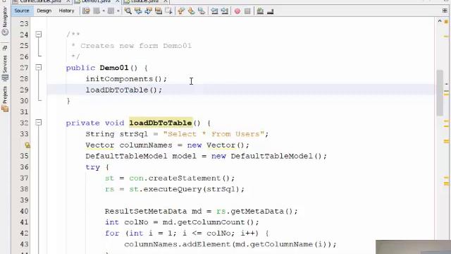 Java 3 - Java Swing and JDBC - View Insert Update Delete - P1 смотреть онлайн