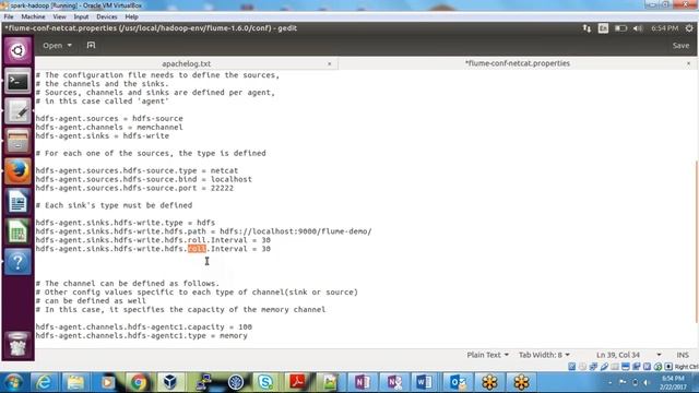 02 flume load data to hdfs смотреть онлайн