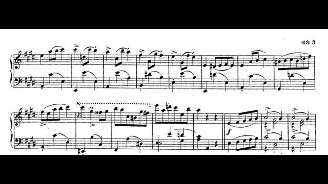 Chopin - Waltz no.15 in E major Op.posth B.44 (Ashkenazy) смотреть онлайн