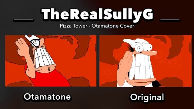 Otamatone Pizza Tower (Side by Side Comparison) смотреть онлайн