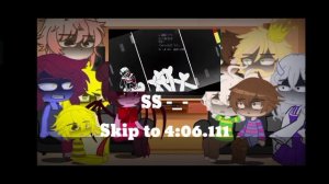 Undertale React to LB!Sans fight  //special 300 sub( im late 1 year ??)//