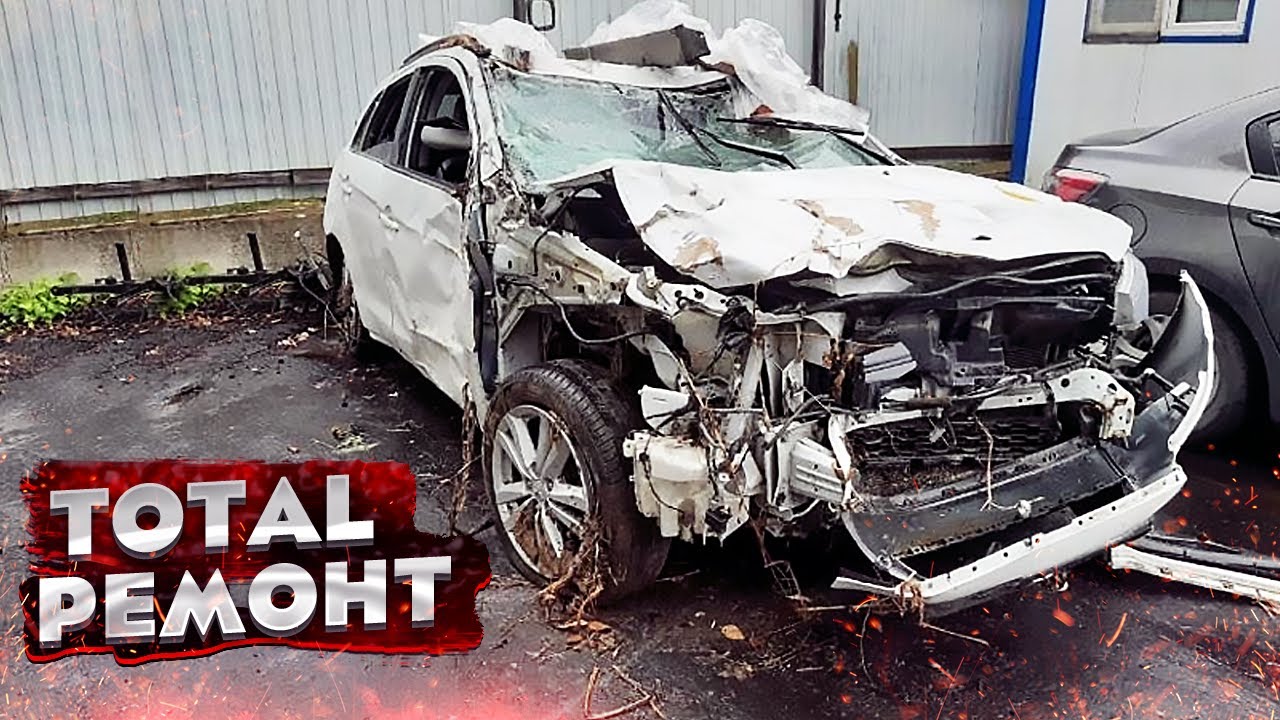 «ТОТАЛ» ? КУЗОВНОЙ РЕМОНТ Mitsubishi ASX. ВОЗВРАЩЕНИЕ НА ДОРОГИ ГОРОДА. ПЕРЕВЕРТЫШ.TOTAL BODY REPAIR смотреть онлайн