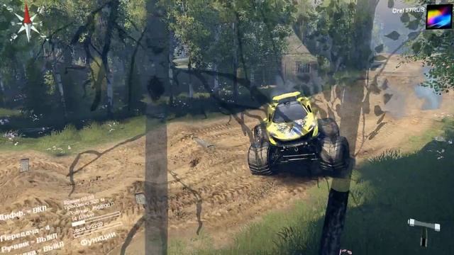 SpinTires. Мод McLaren P1 monster truck. (Ссылка в описании) смотреть онлайн