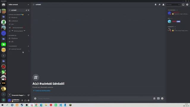 Discord Szerver Készítés Tutorial | (MEE6/ServerStats/Groovy) (HUN) 3# смотреть онлайн