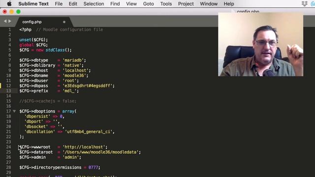 MOODLE admin hint #6 Edit the CONFIG FILE - Ricoshae смотреть онлайн