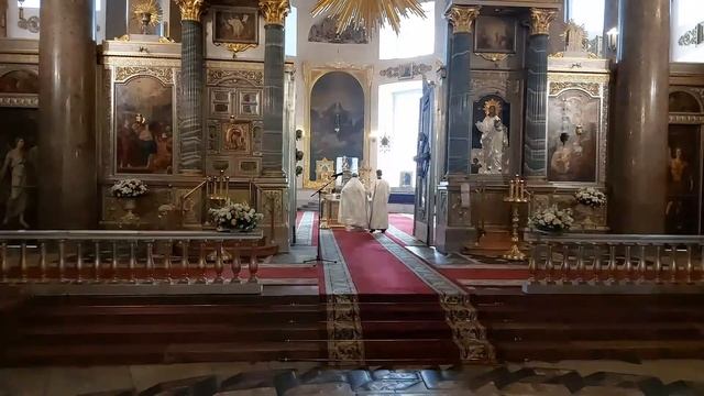 Божественная литургия в Троицкую родительскую субботу смотреть онлайн