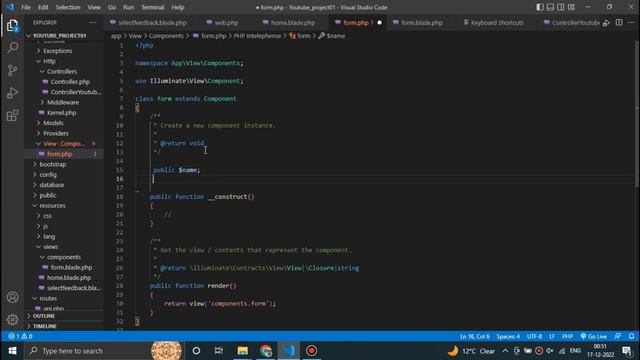 #05 Use of component in FEEDBACK FORM - When & How to use it смотреть онлайн