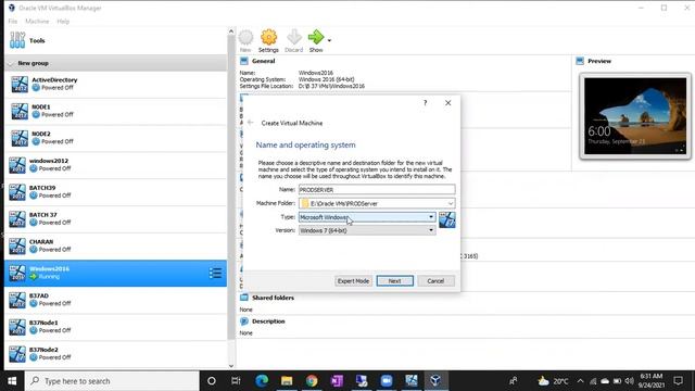 Create Virtual Machine in the Oracle VM смотреть онлайн
