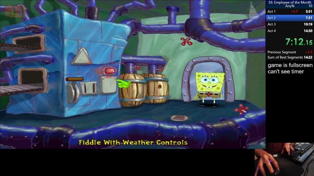 Spongebob Squarepants: Employee of the Month (Any%) in 14:15 [Former World Record] смотреть онлайн