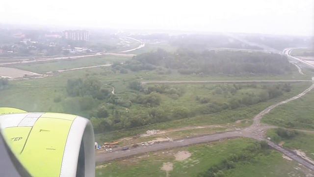 Посадка Airbus A320neo а/к Сибирь (S7 Airlines) в Хабаровске смотреть онлайн