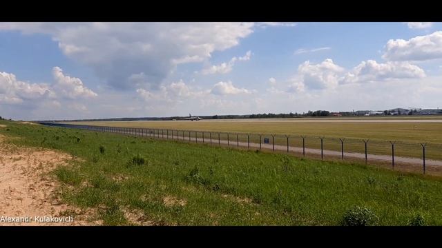 Airbus A321-251NX RA-73739 Aeroflot Landing At The Minsk MSQ/UMMS
