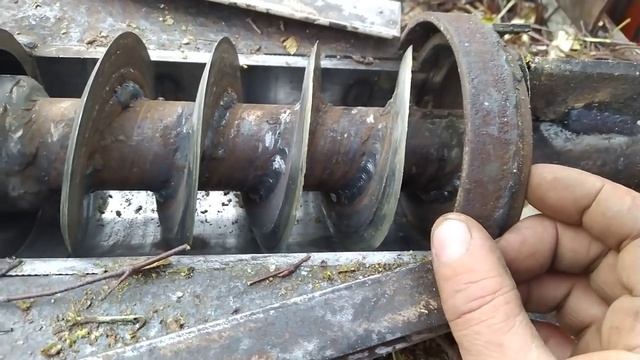 Измельчитель веток для сада/шнековый измельчитель своими руками/твердотопливный котел смотреть онлайн