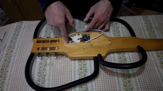 Сайлент гитара Aria Sinsonido установка пьезо звукоснимателя смотреть онлайн