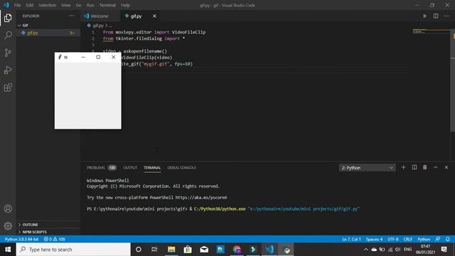 Make GIF from Video using Python смотреть онлайн