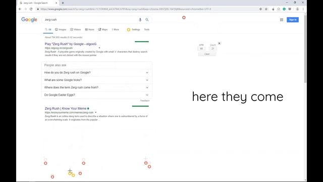 I made a bot that *DESTROYS* google zerg rush (I broke the game) смотреть онлайн
