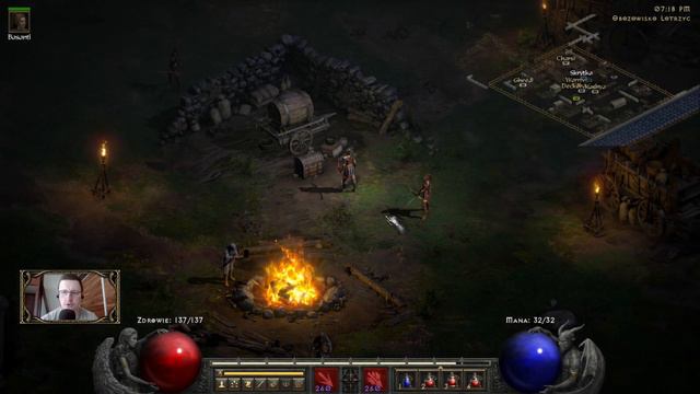 Diablo 2 Resurrected - Amazonka #3 - Hrabina (pierwsze runy) i Klasztor Łotrzyc смотреть онлайн