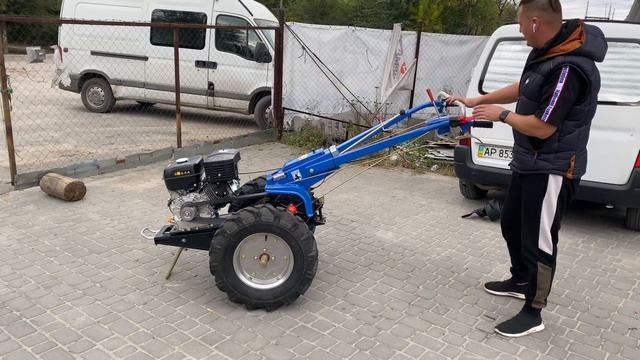 Гибридный мотоблок 18 Лс без стартера для нашего подписчика смотреть онлайн