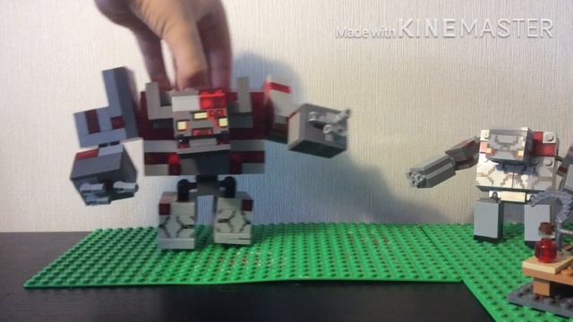 Обзор на набора LEGO «Битва за Красную пыль» Minecraft Dungeons. смотреть онлайн
