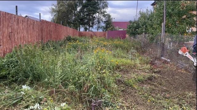 Покос типичного участка спустя 3 месаца. Сравнение Stihl FS 561 с Husqvarna 545 RX смотреть онлайн