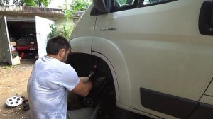 Замена передних амортизаторов самостоятельно Fiat Ducato | Peugeot Boxer | Citroen Jumper #2
