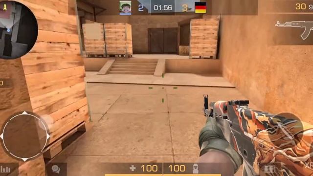 Играю с другом в стендоф 2 на камеру