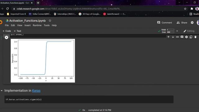 Activation Functions - Sigmoid смотреть онлайн